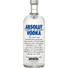 ABSOLUT BLU VODKA CL.100